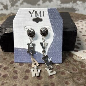 YMI Silver Dangle Earrings